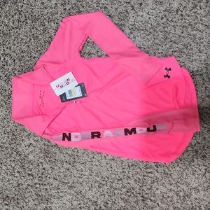 Under Armour youth size medium heat gear quarter zip